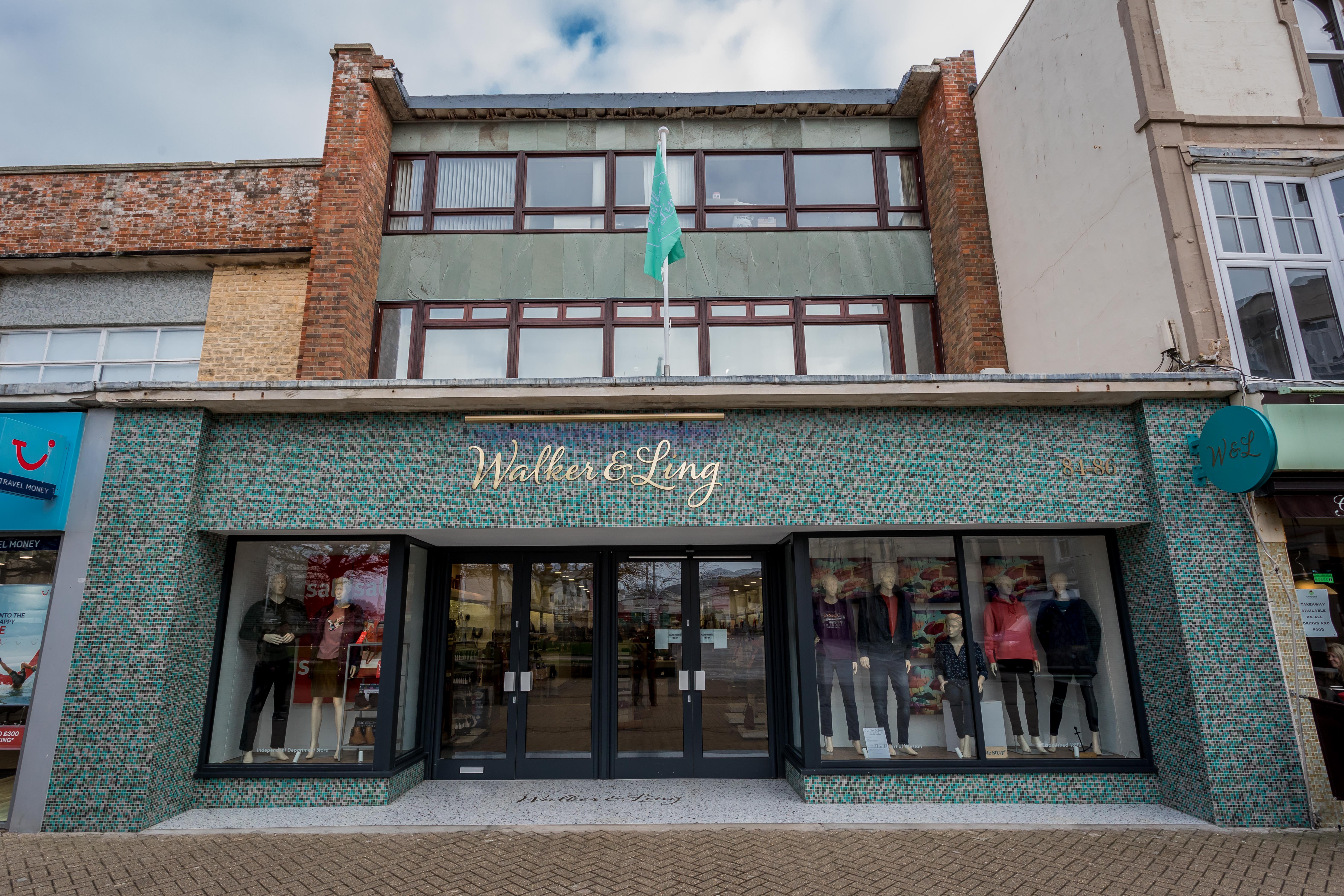 Walker & Ling storefront Weston super Mare