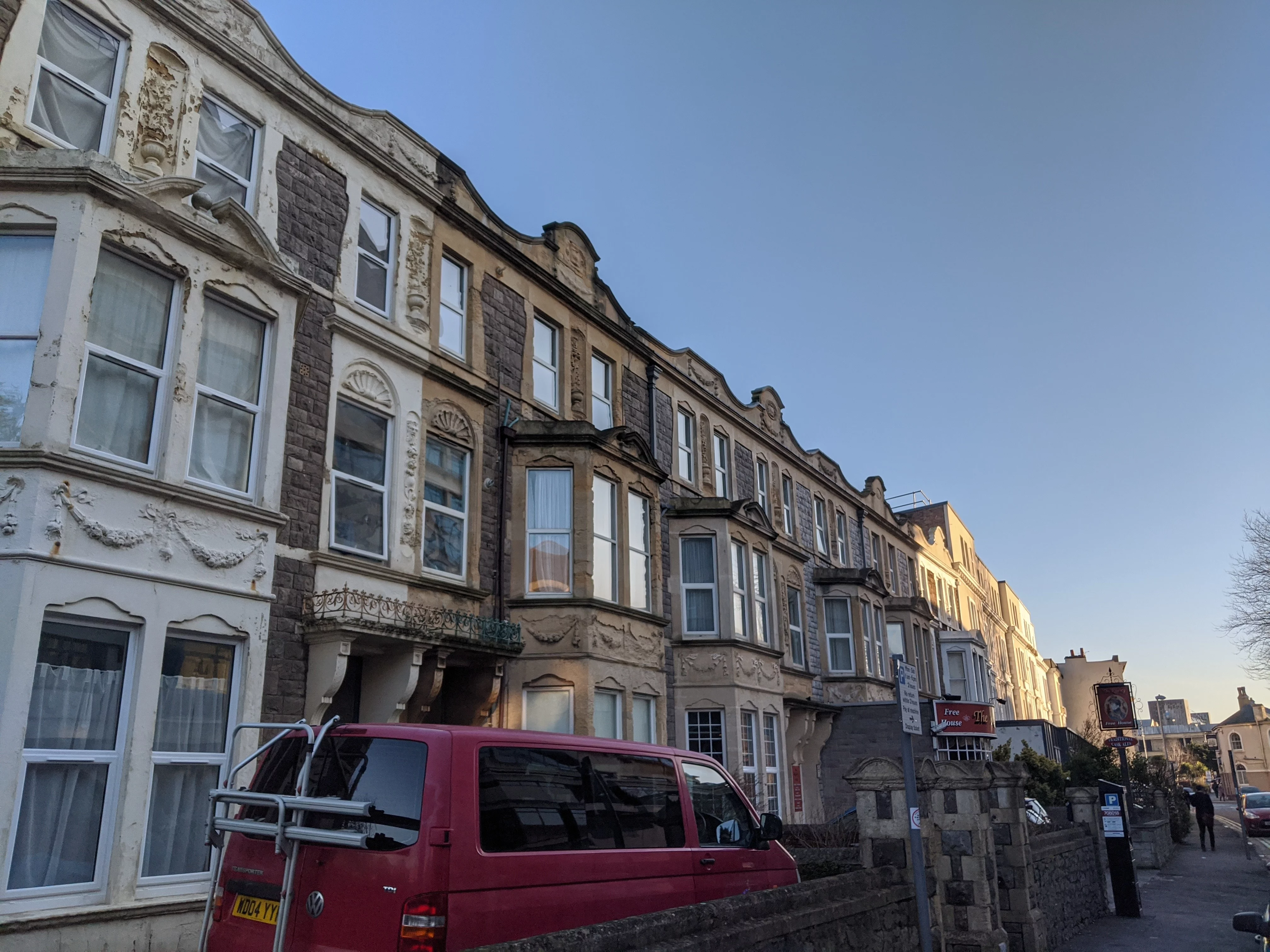 A photo of 18-28 Lower Church Road in Weston-super-Mare.