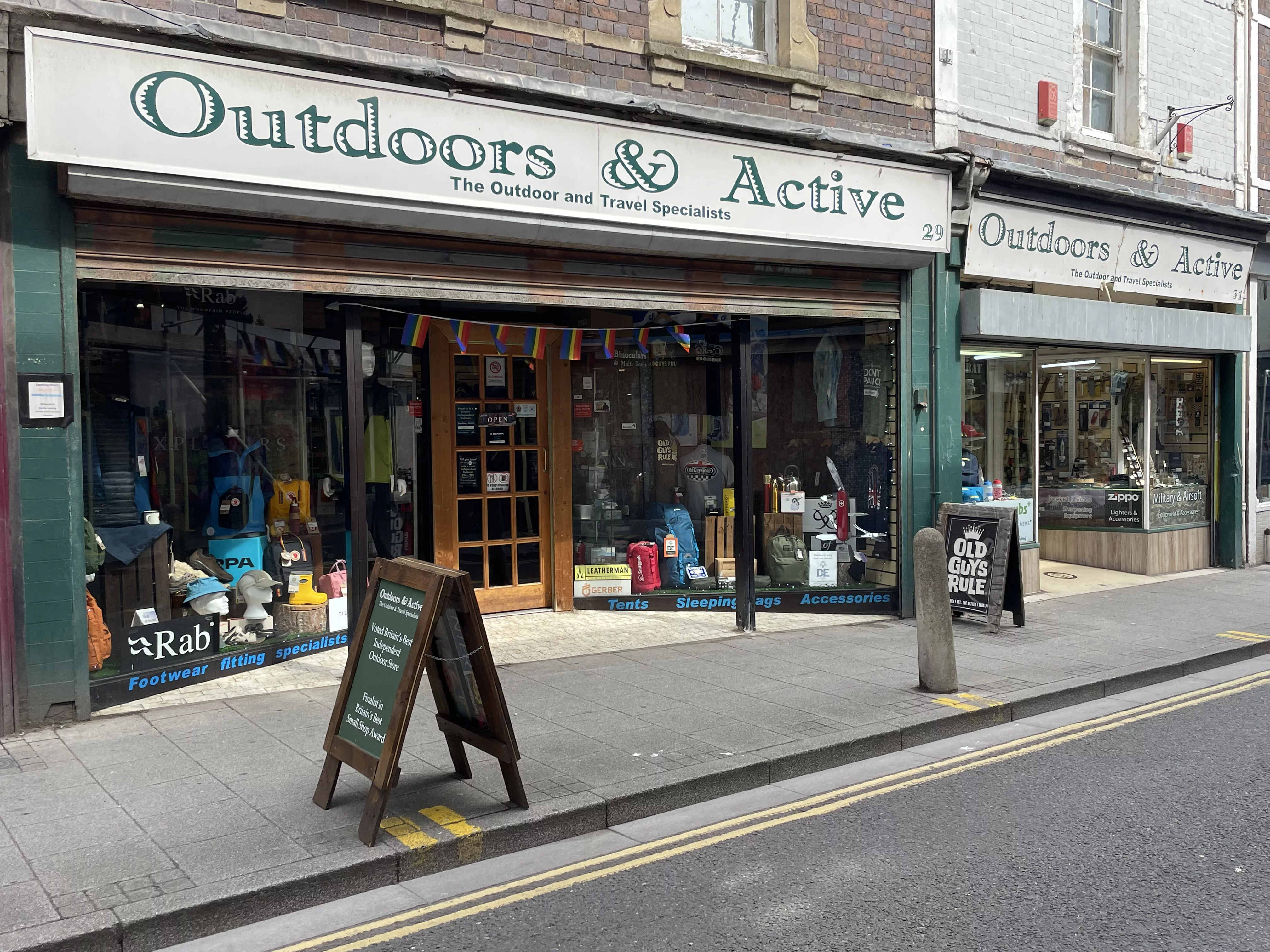 Outdoors and Active shop Weston-super-Mare