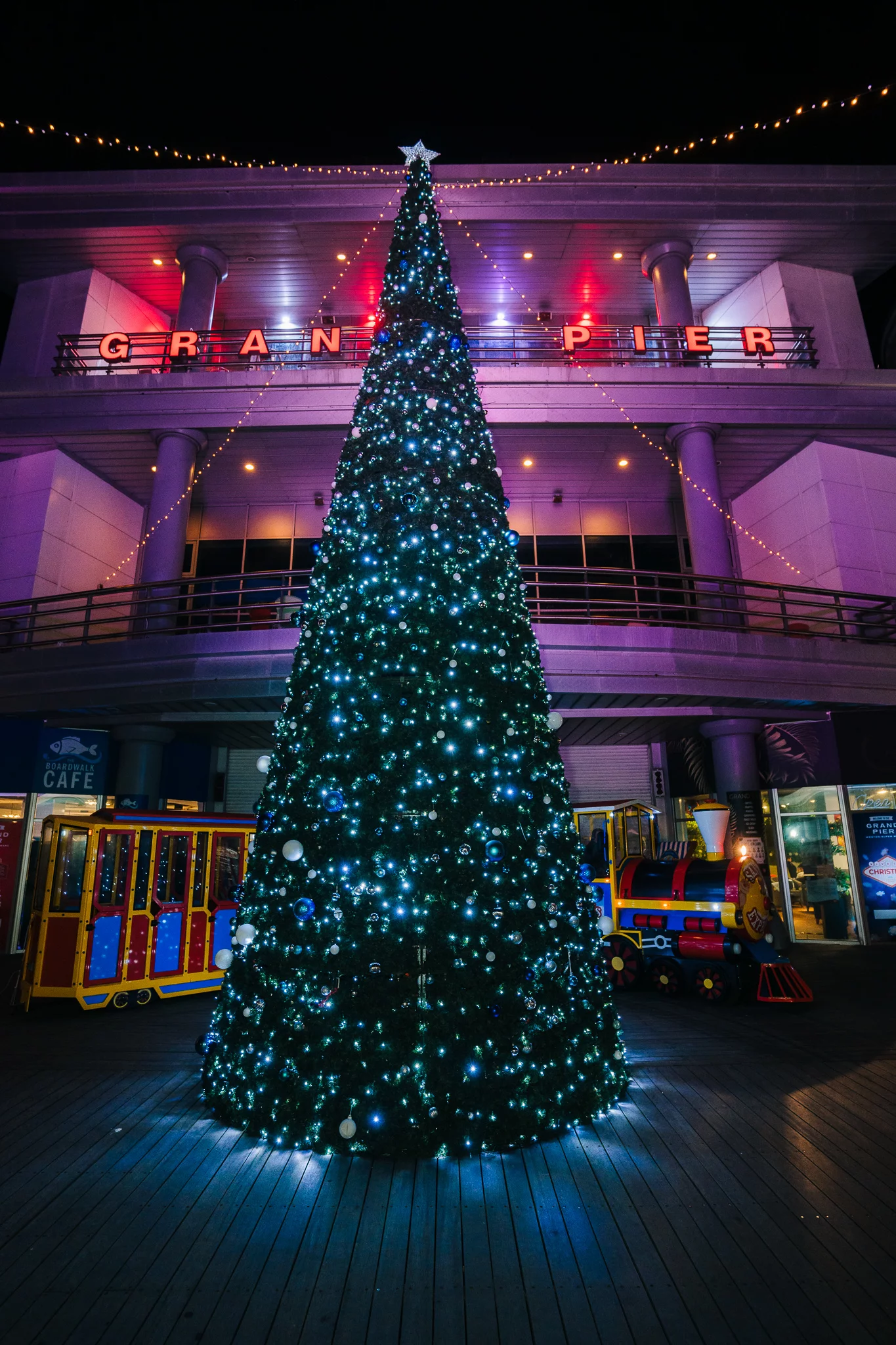 The Grand Pier Christmas Tree, Weston-super-Mare