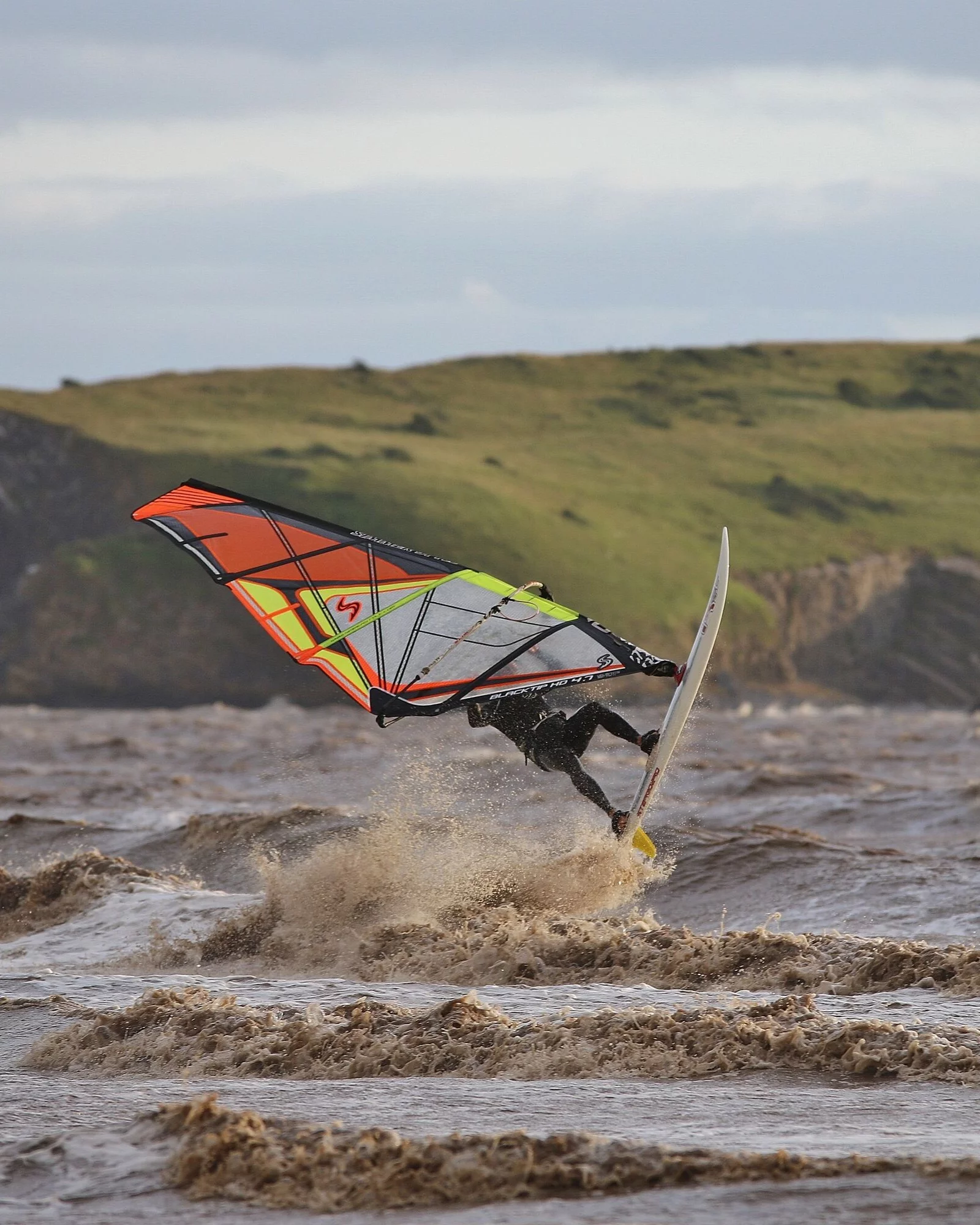Windsurfing in Weston-super-Mare