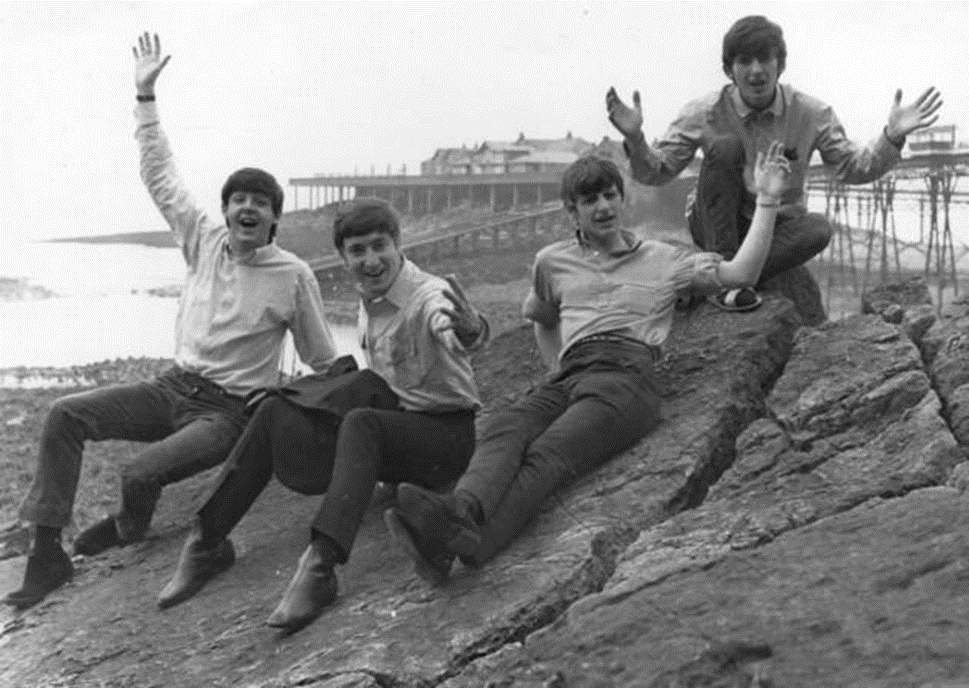 The Beatles at Birnbeck Pier